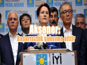 "BÜYÜK HAYAL KIRIKLIĞINI SONUCU OLDU"