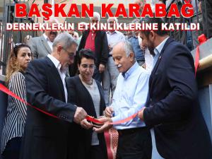 Başkan Karabağ, "İmkanlarımız dahilinde derneklerimize desteklerimizi sürdüreceğiz