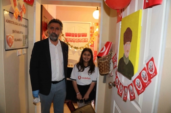 Başkan Sandal, şehit babasını kırmadı