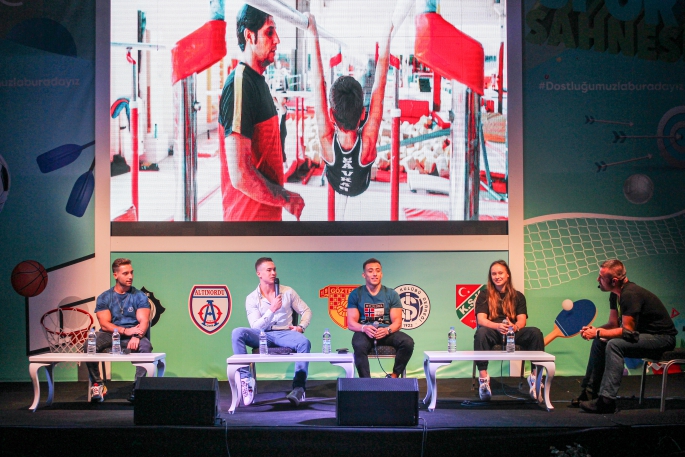 Türkiye’nin sporcuları İzmir’in Fuarı’nda