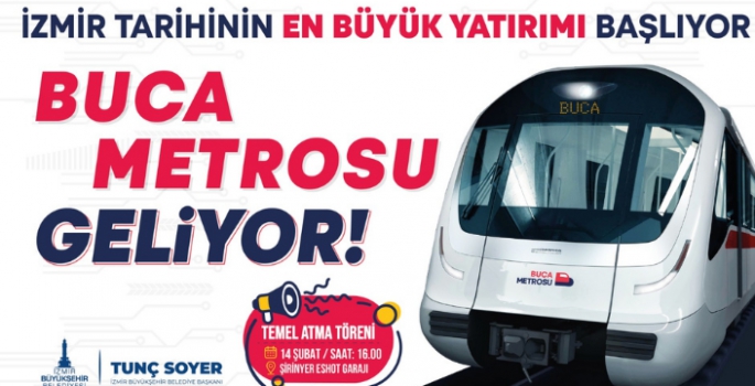 BEŞONSEKİZ TRENİNDEN ÜÇYOL-BUCA METROSU’NA