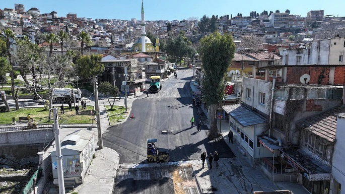 Gürçeşme Caddesi Yenileniyor