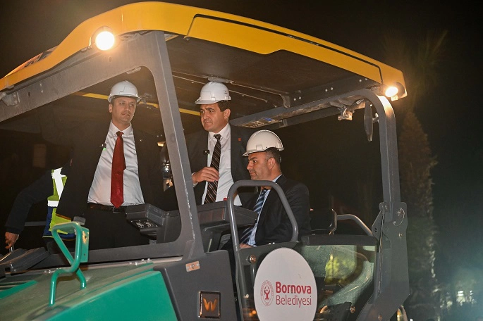 Ulaş Karasu'dan Bornova'da Proje Turu