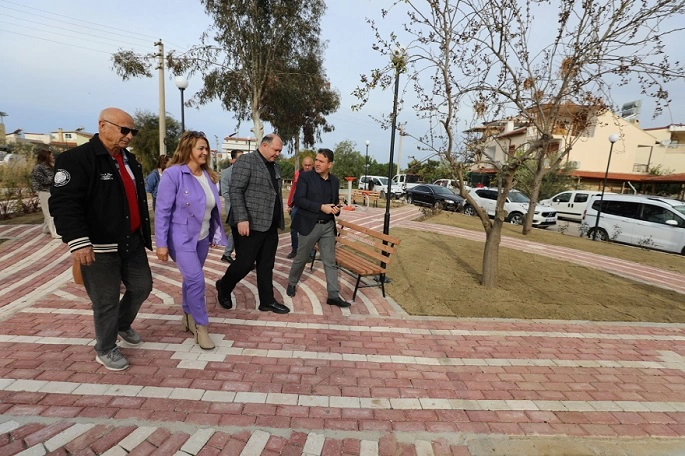 Gümüldür İnönü Parkı Tamamlandı
