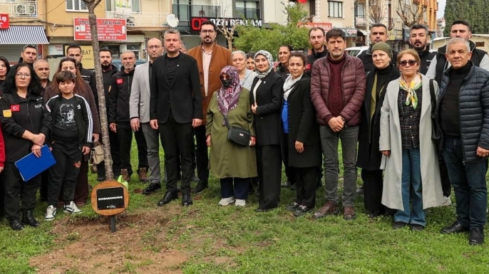 Buca’da 6 Şubat’ta kaybedilenler fidanlarla anıldı