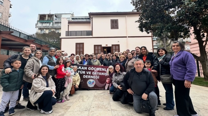 BALGÖÇ SELANİK ATATÜRK EVİNİ ZİYARET ETTİ.