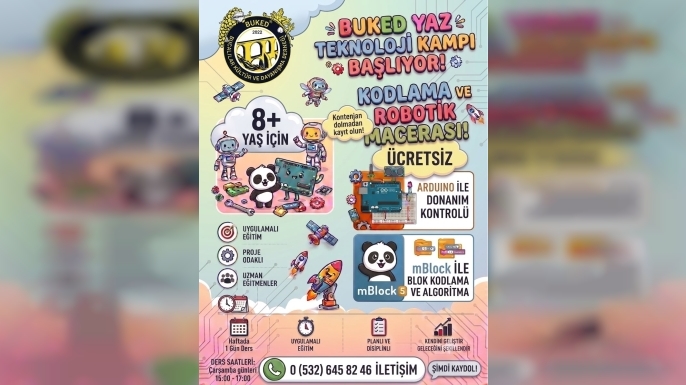 BUKED Yaz Kampı Başlıyor