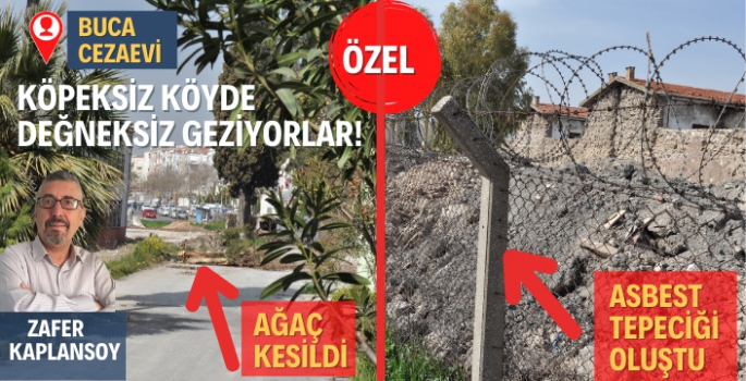Buca Cezaevi'nde Yıkım Durdu, Moloz Durdurma Sonrası Tepeleme Alana Yayıldı