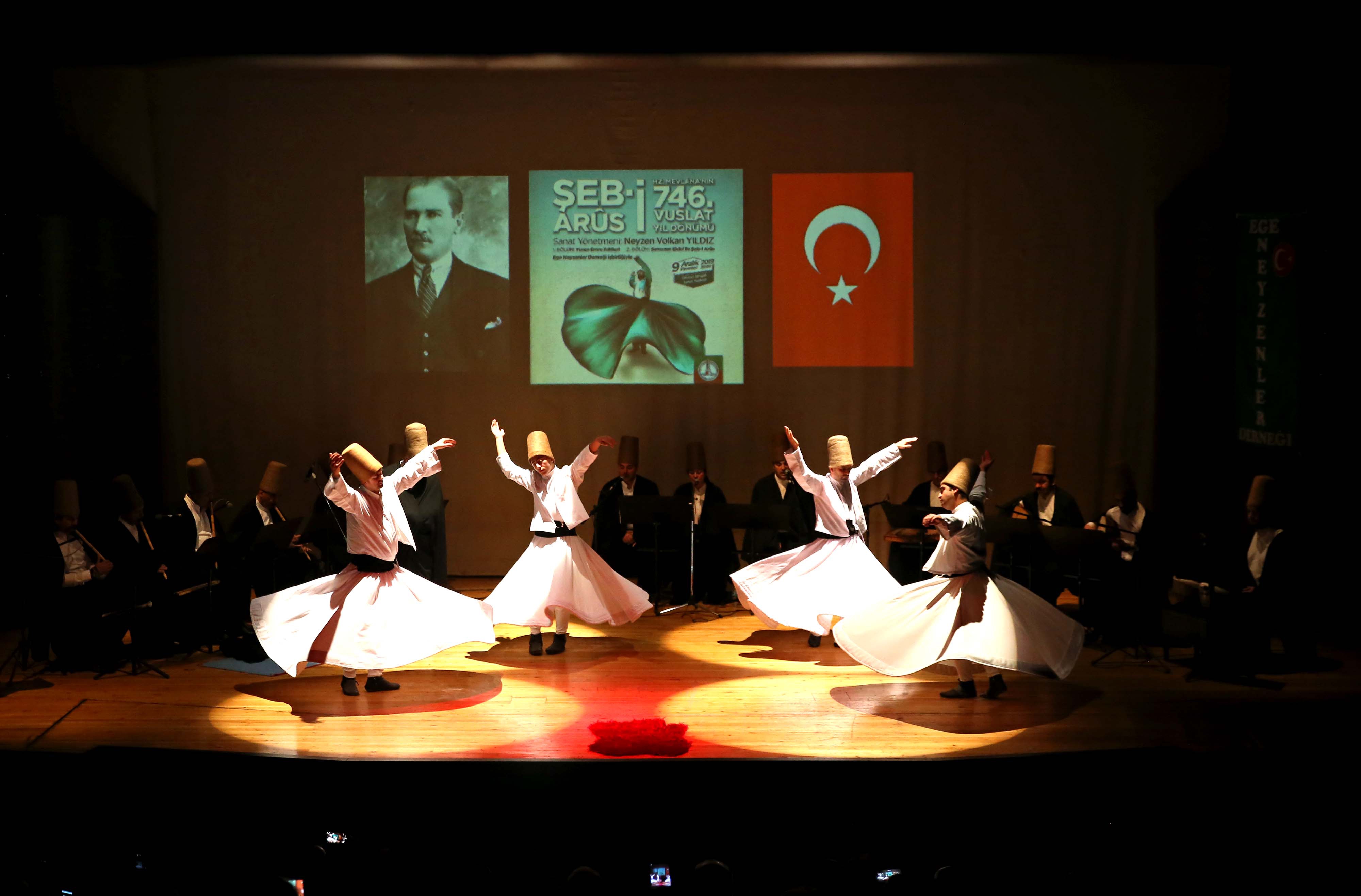 Karşıyaka’da Mevlâna gecesi