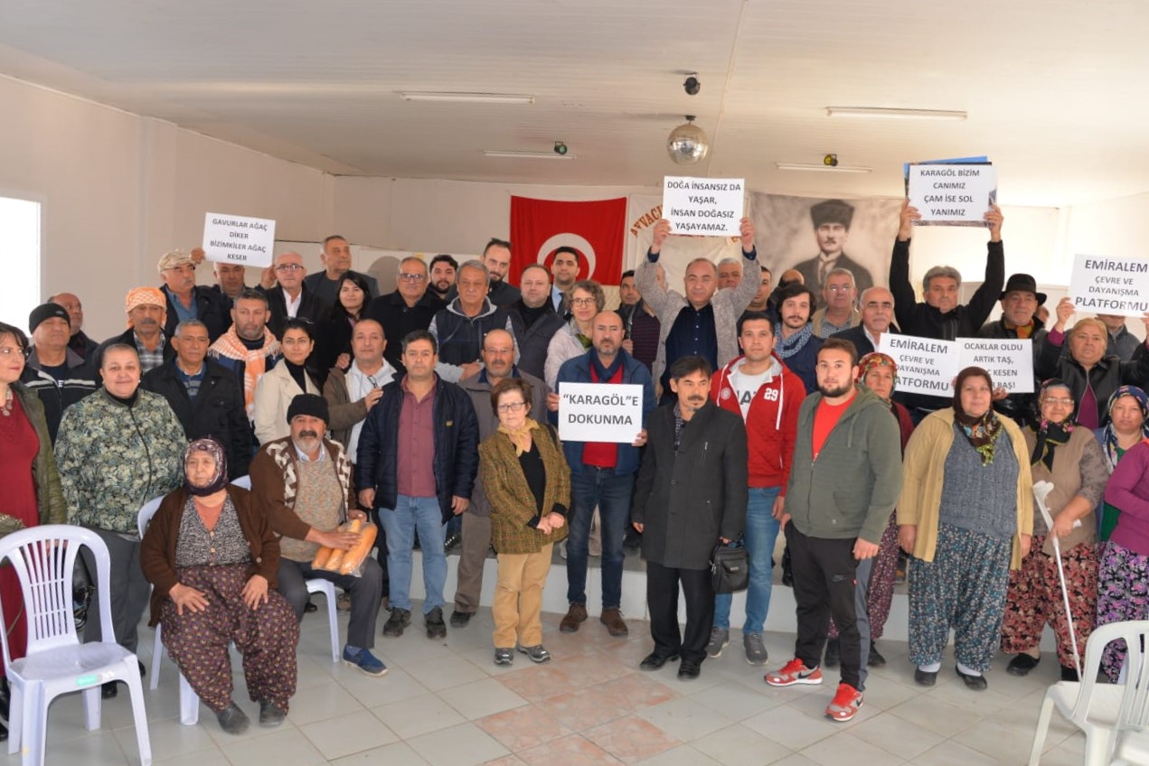 Taş ocağı için mahkeme kararlarını görmezden geliyorlar