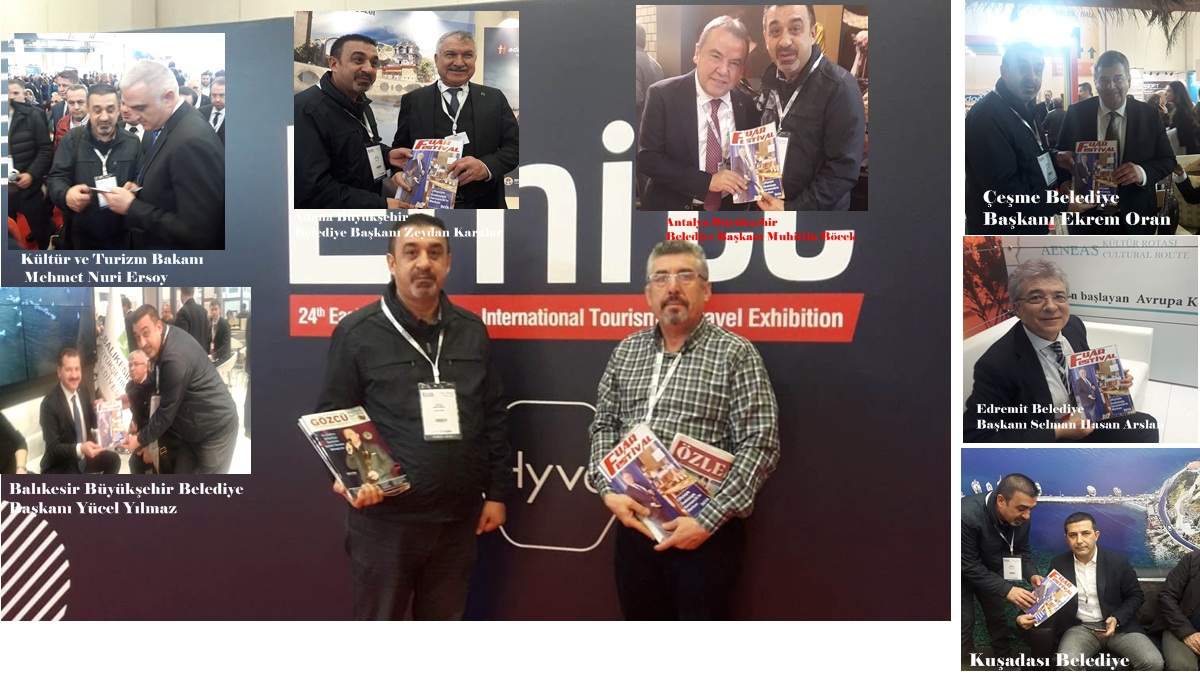 EMITT Fuarı’nda Fuar & Festival Dergisi’ne Yoğun İlgi
