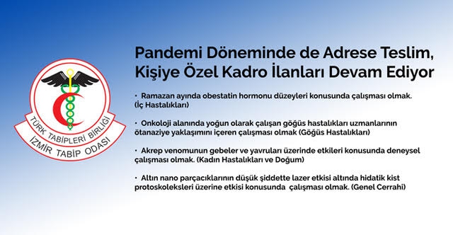 Adrese Teslim, Kişiye Özel Kadro İlanları