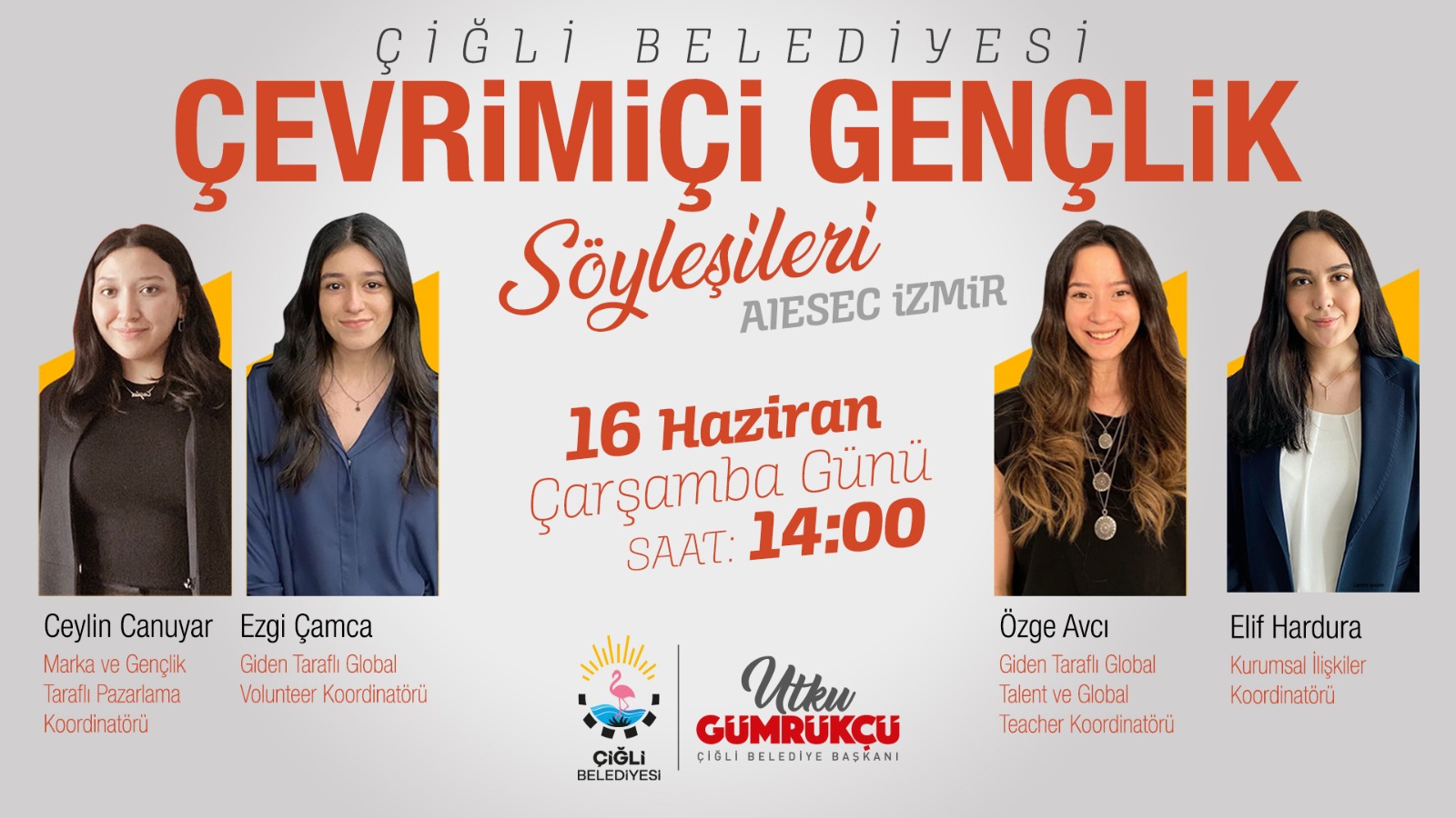 Çiğli’de Gençlik Söyleşileri Başlıyor