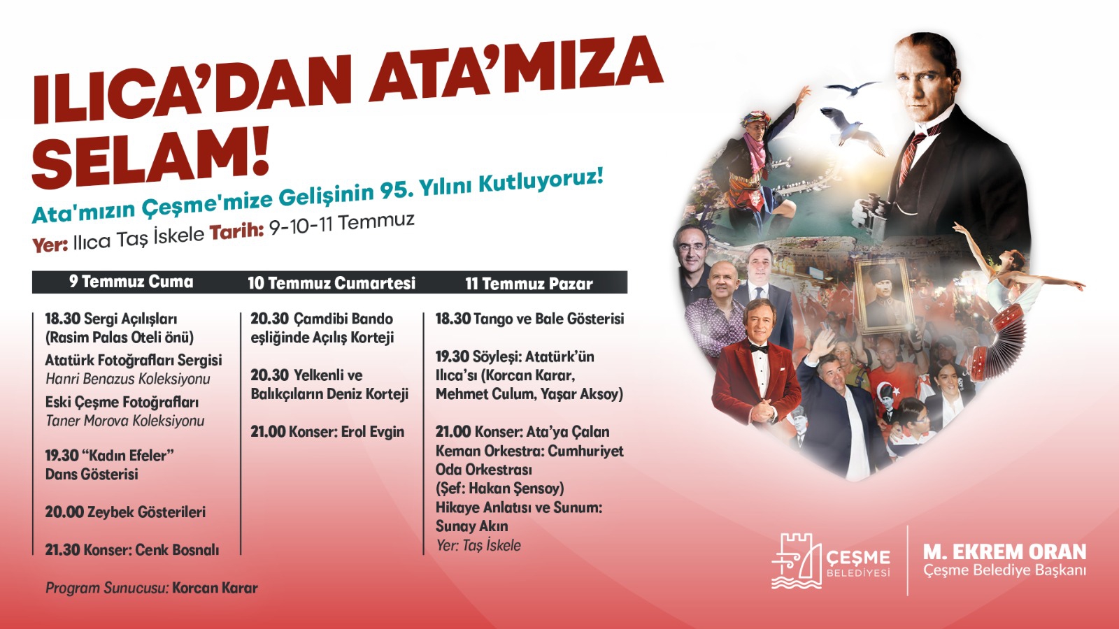 Ilıca’dan Ata’mıza selam!